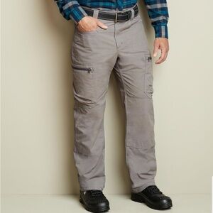 Duluth Trading Co Men's AKHG Roustabout Standard Fit Cargo Pants 34 x 34